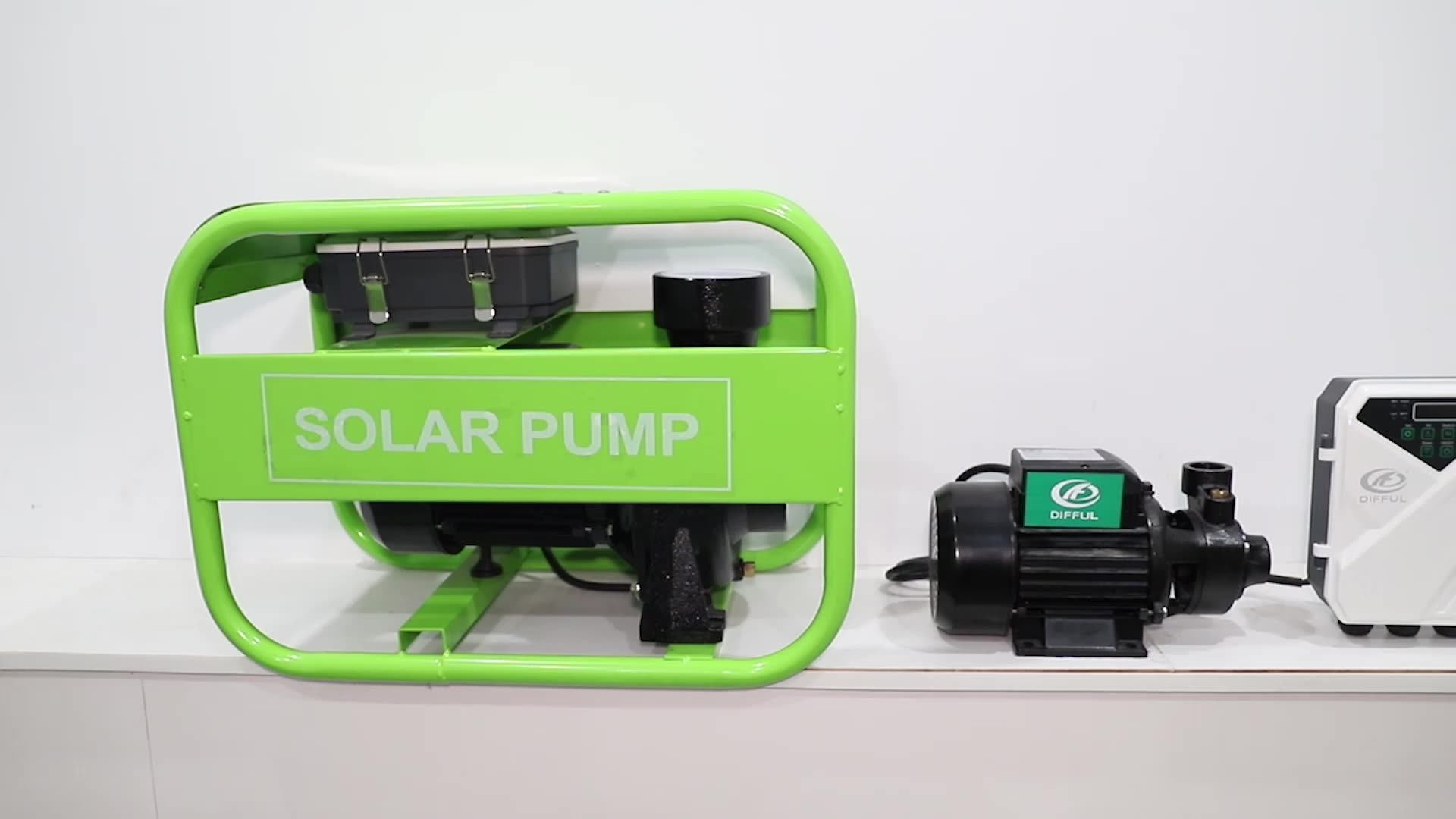 DIFFUL 48v dc solar pump surface solar centrifugal pump, View solar