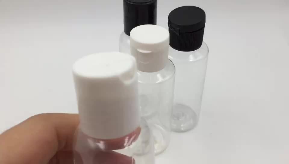 clear plastic squeeze bottles with cap
