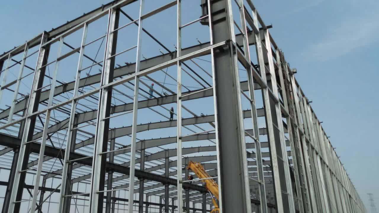 Galvanized Storage Building Warehouse Design Famous Steel Frame