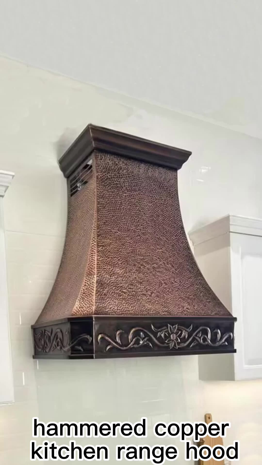 French Vintage Range Hood Kitchen Canopy Stove Hood Fan Customized