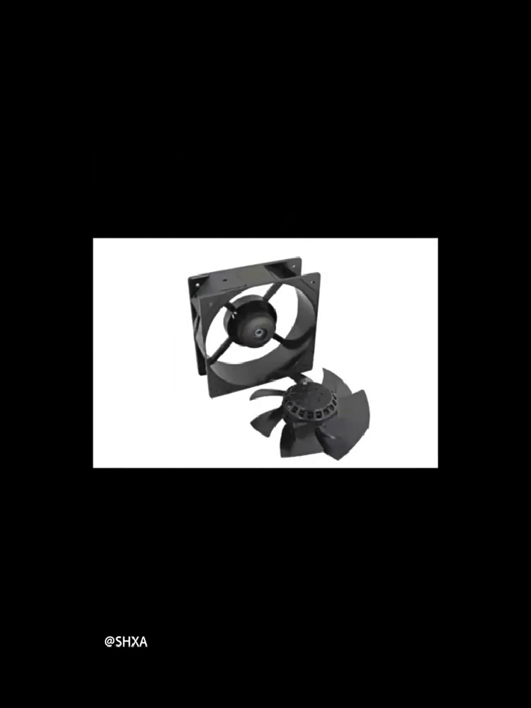 此风扇居然0个扇叶。日该三菱在玩何黑方式。