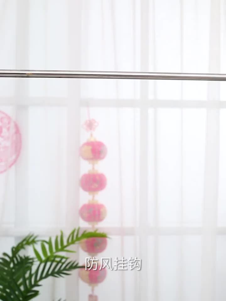 Stainless steel drying rack Multifunctional sock clip hook drying rack Household baby cool underwear clip drying artifact