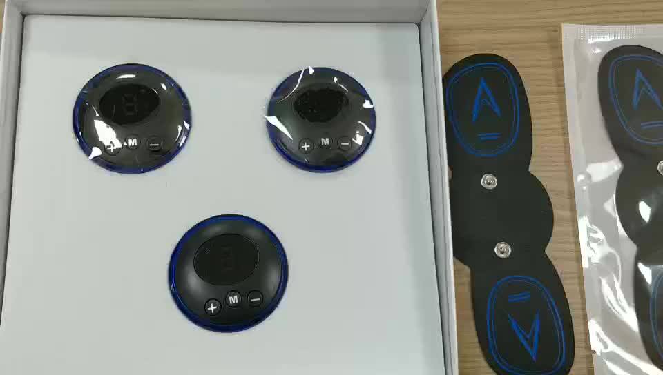 Abs Tens Electric/electrode Muscle Stimulator Ems Gel Pads Electrical