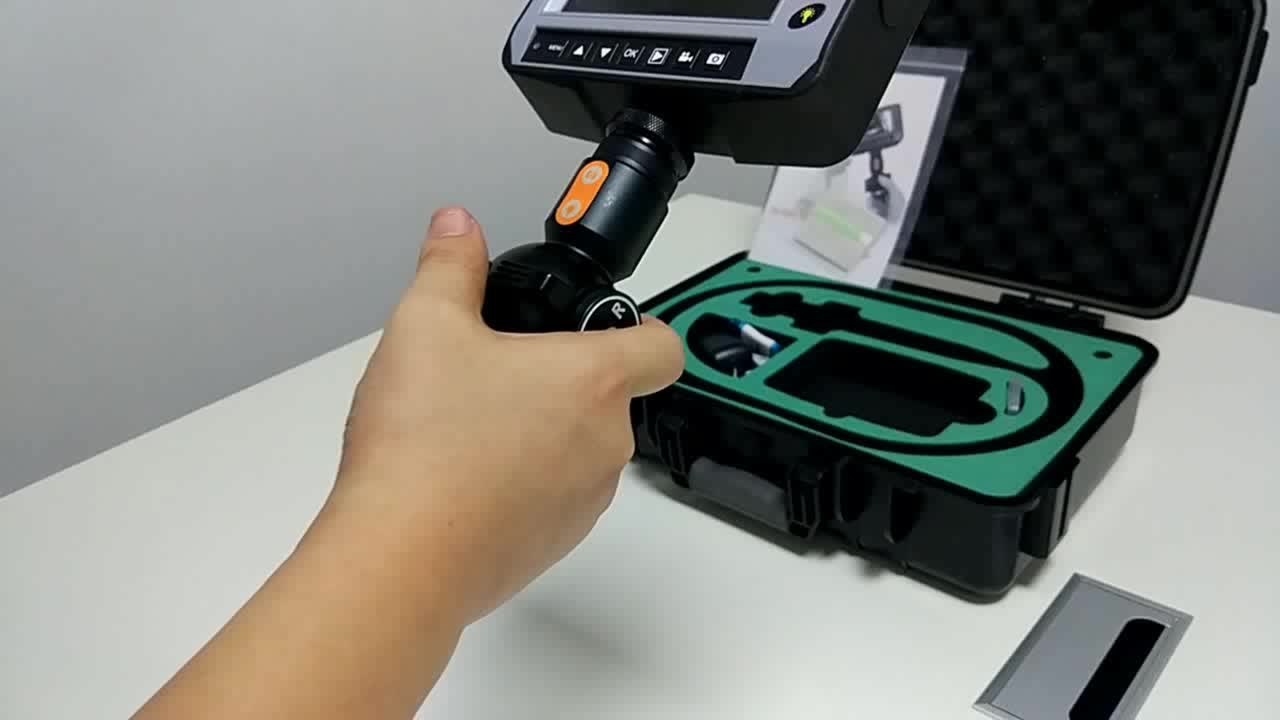 Ndt Remote Visual Inspection 4way Articulating Borescope Industrial