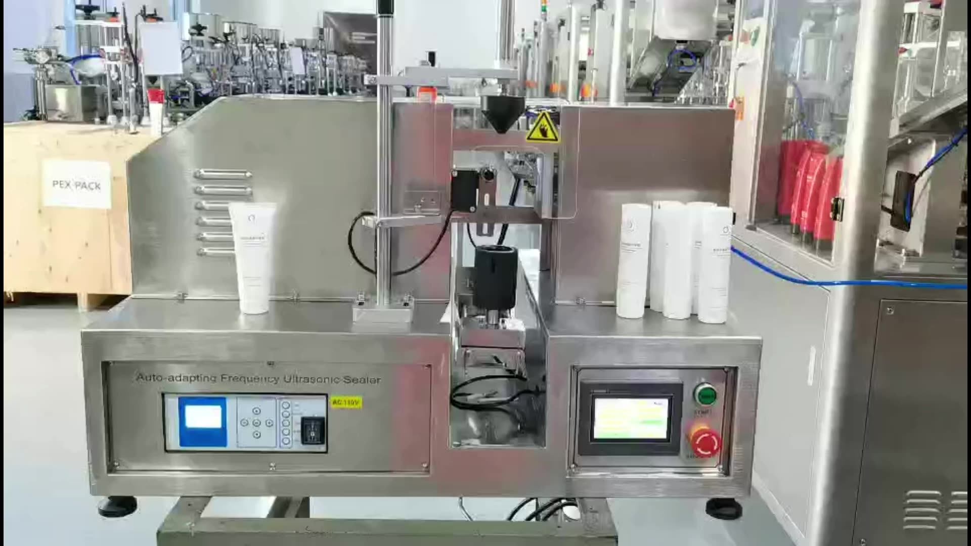 Phx007 Pharmalnd Soft Toothpaste Tube Sealer Plastic Composite