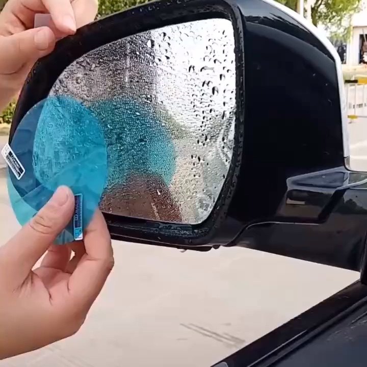Anti Rain Car Side Rearview Mirror Foil Waterproof Membrane Antifog