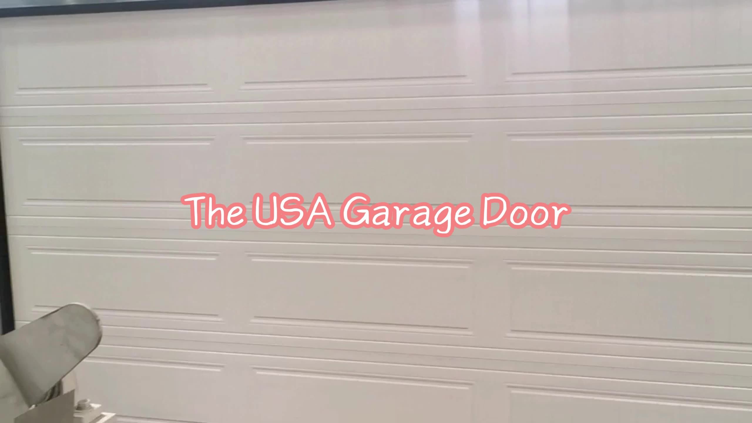 Vertical Lift Sectional Garage Door Panels Supplier 12x10 Automatic