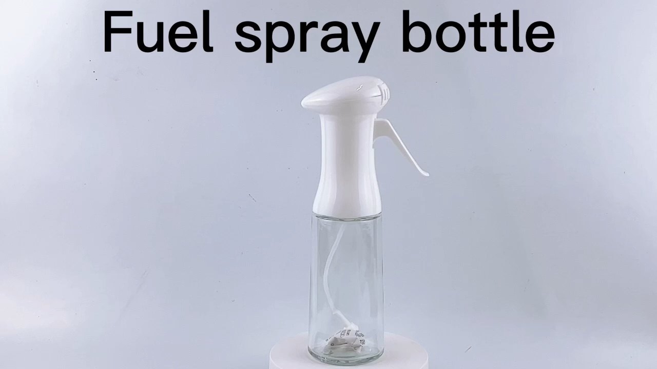 200 Ml Glass Oil Sprayer Pump Bottle Edible Oil Kettle Kitchen Supplies