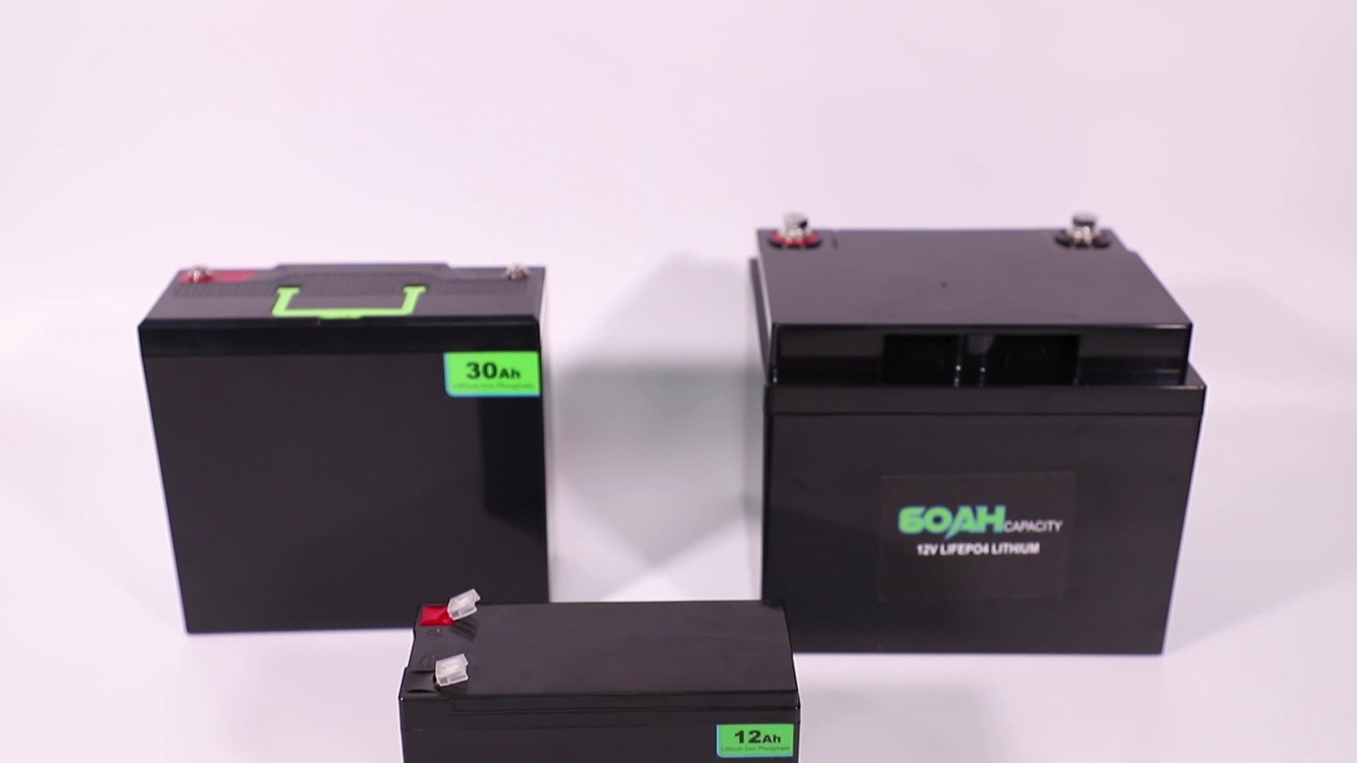 Lead Acid Replacement Kayak Battery 12v 12.8v 50ah 55ah 60ah Liion Lithium Lifepo4 Battery Pack