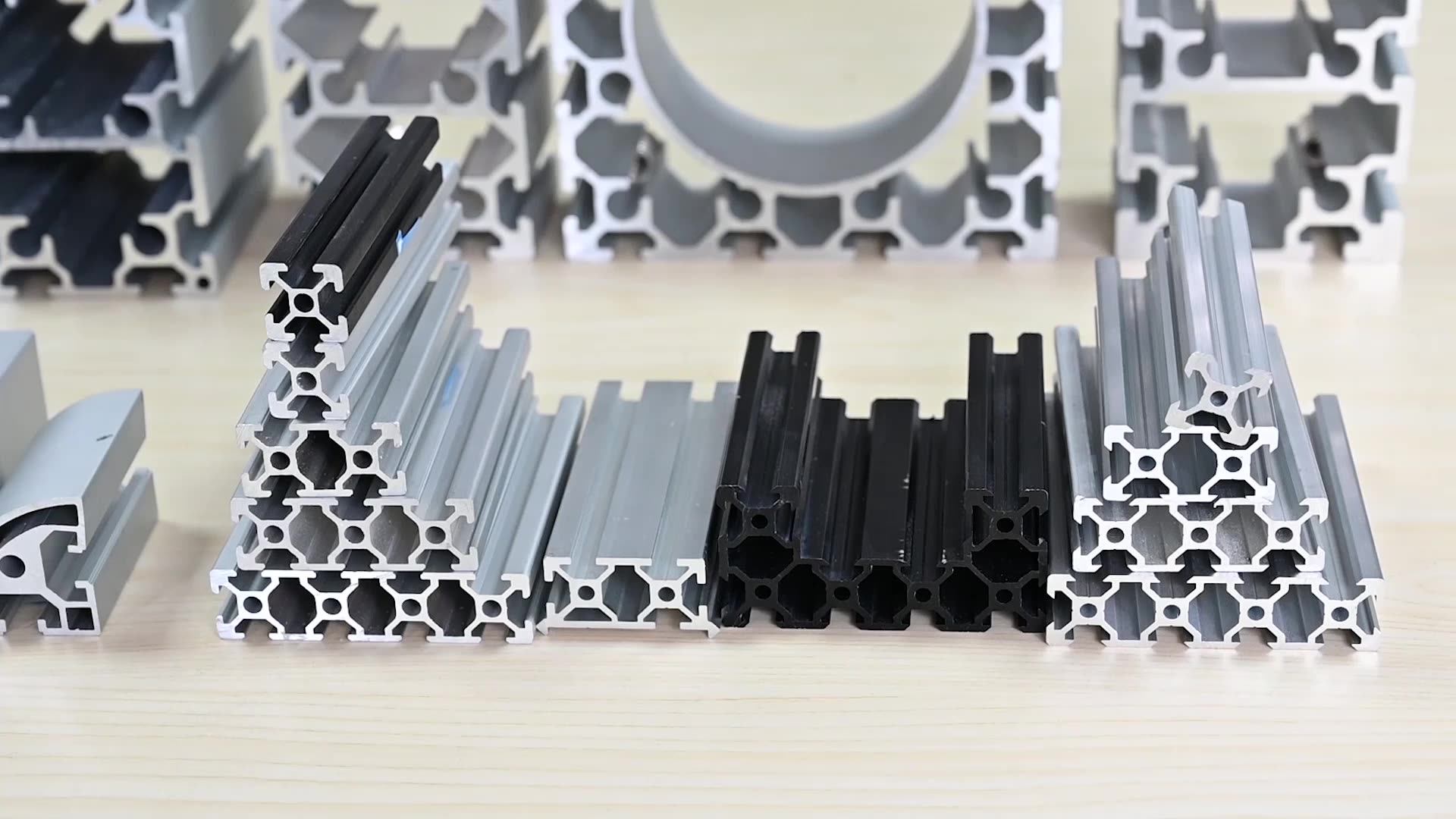 Extruded Aluminum Suppliers Strut Aluminium Profiles For Modular