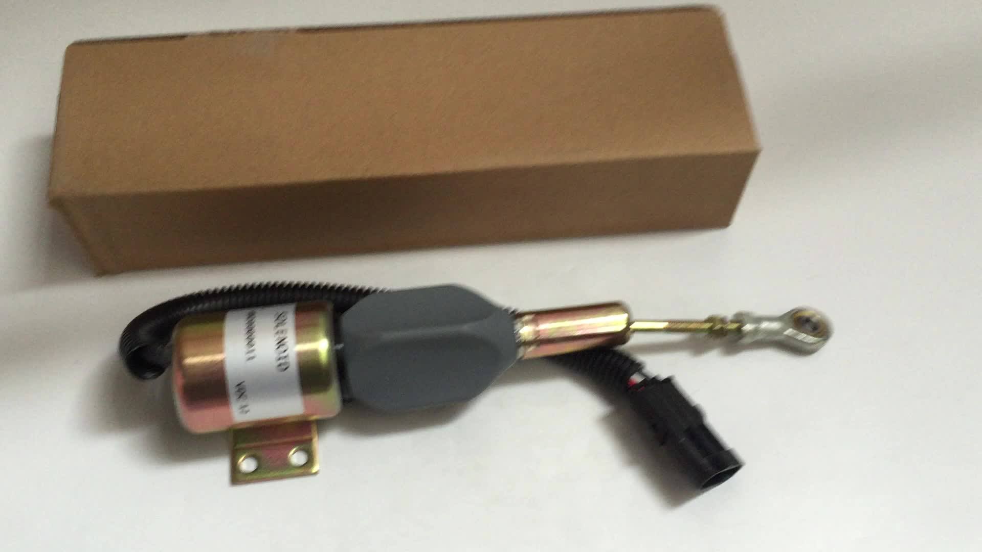 12v Diesel Engine Fuel Cut Off Solenoid Re501450 For Tractors 7610 7710