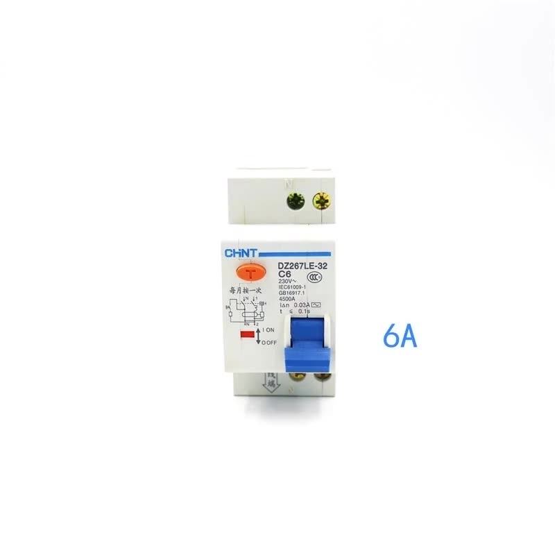 Chint DZ267LE-32/C type 1P+N6-32A leakage protection circuit