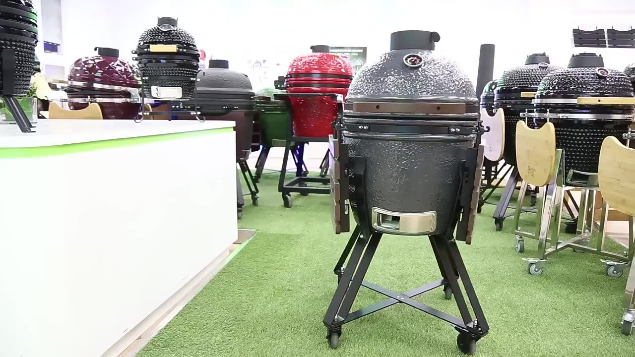 Seb Kamado Stainless Steel Lidl Kamado Bbq Xl Green Color Egg Smoker