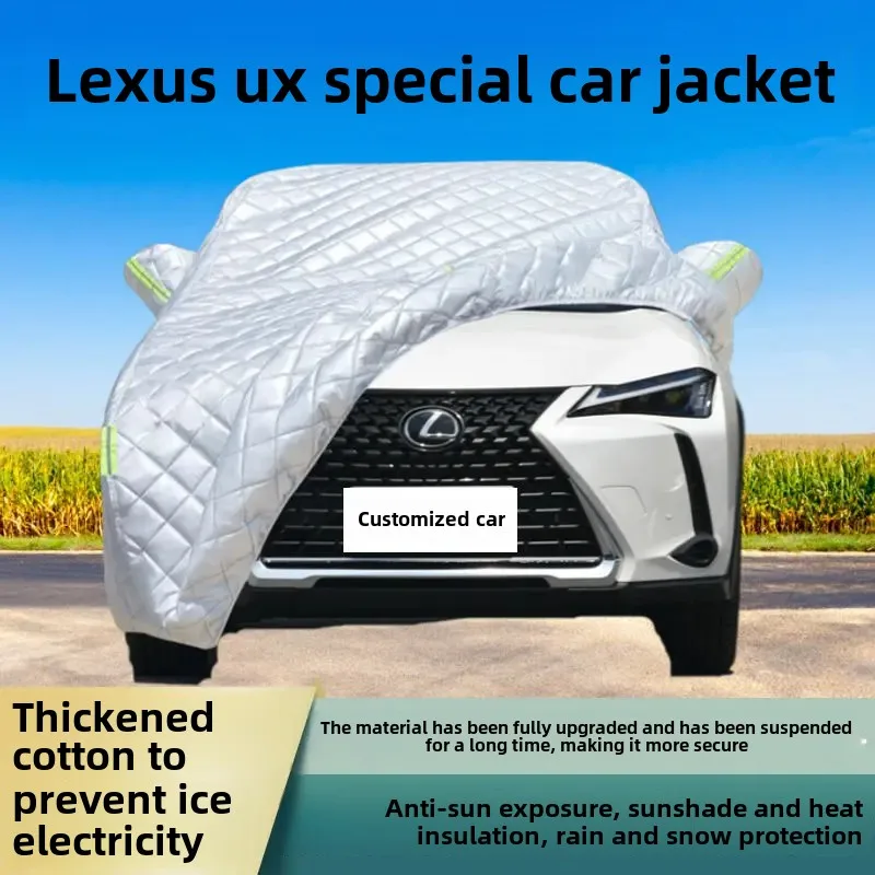 Lexus UX Special Anti-hail Car Cover Thickened Sun-proof Rain-proof Snow-proof Heat Insulation Cloth Sunshade Cover Car Cover