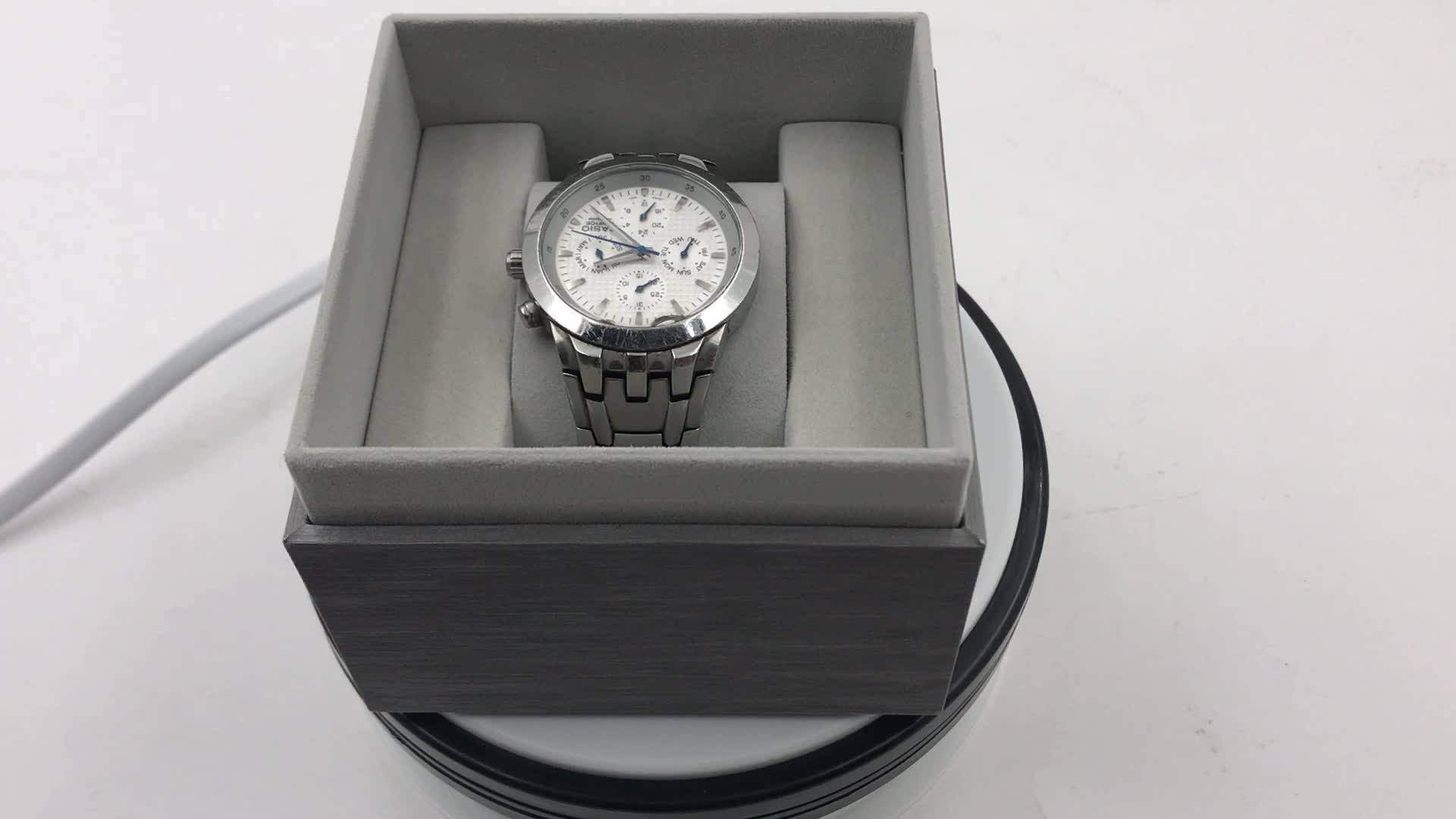 Rigid Cardboard Smart Logo Paper Men Cheap Watch Gift Wrap Box For