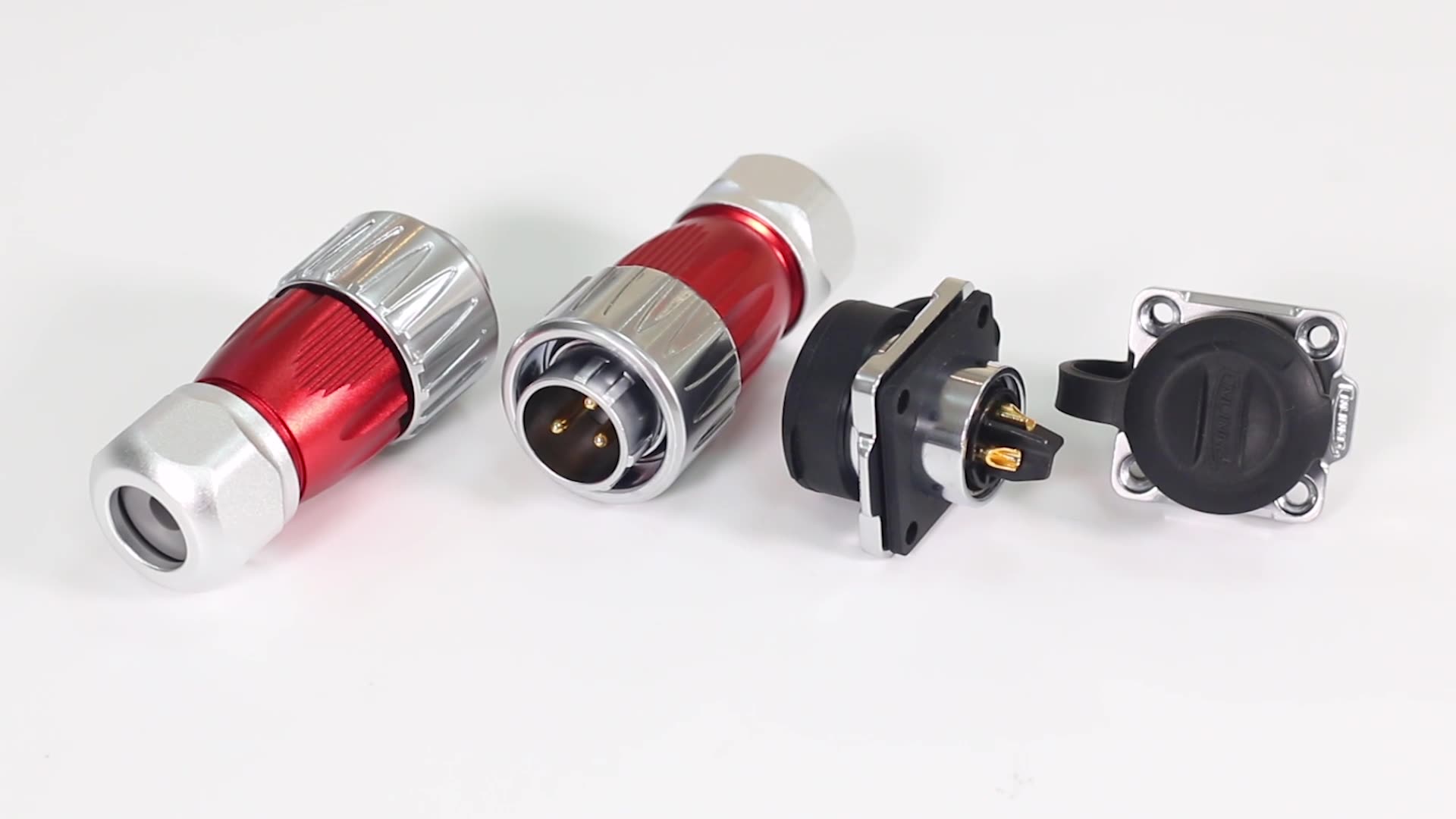 Power Supply Plugs And Sockets 220v 2 Pin Electrical Male Female