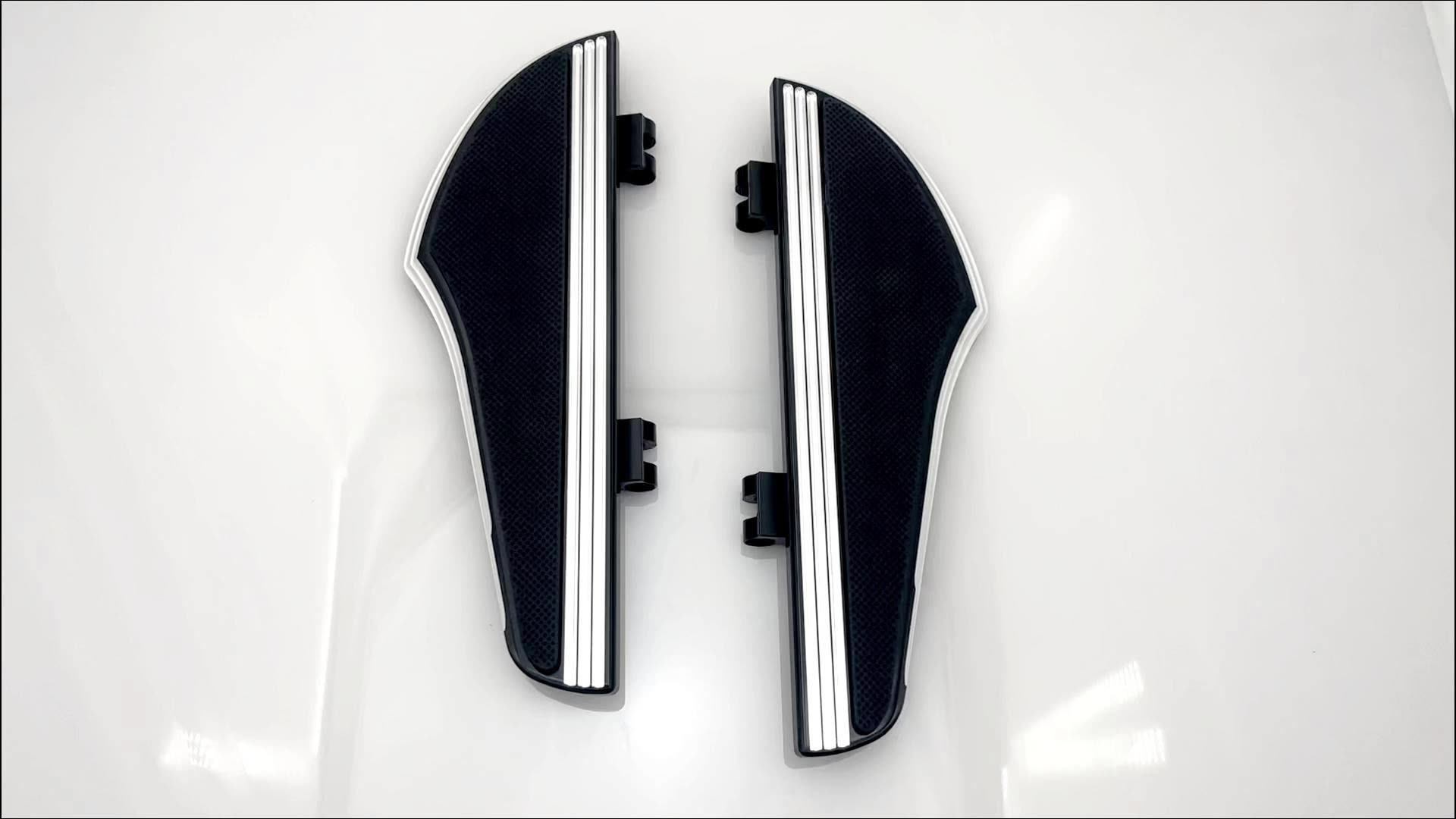 Motorcycle Defiance Rider Rear Floorboards Highway Footrest Pegs For