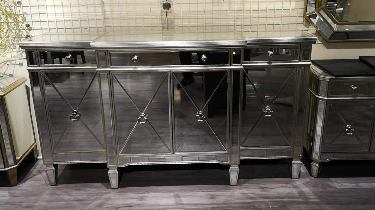 Coolbang Modern Living Room Furniture Mirrored Sideboard Buy