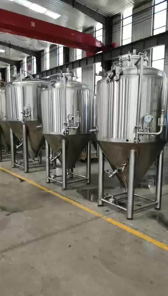 50l 100l Fermentation Tank Steam Jacket Electric Heating Brew Kettle