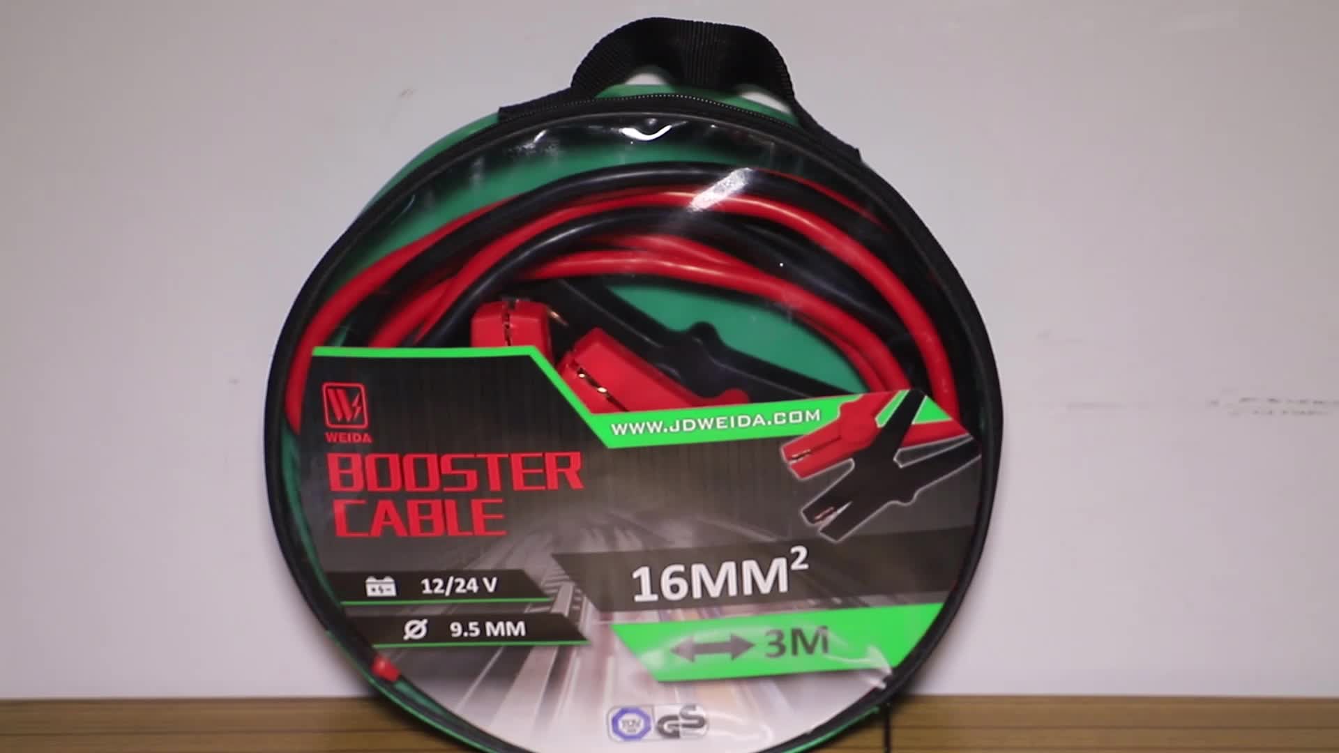 100amp300amp Copper Car Jump Start Booster Cable Intelligent Battery