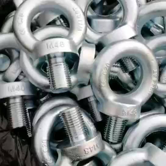 Galvanised Lifting Eyebolt M16 Marine Stainless Steel Should Eye Bolt