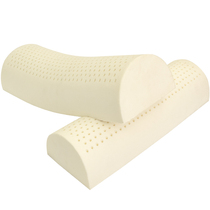 (Self-operated) paratex Thailand imported natural latex cylindrical traction cervical vertebra sleep aid pillow cervical vertebra special pillow