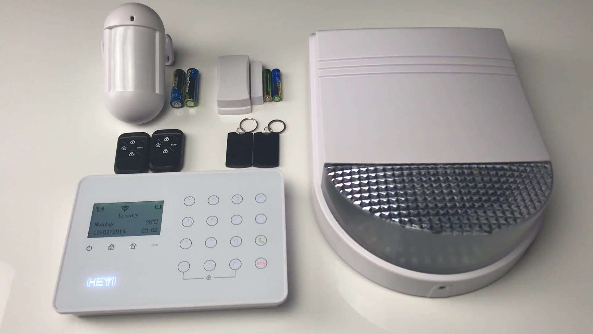 Wired Wireless Outdoor Strobe Siren For Home Alarm System Buy Outdoor