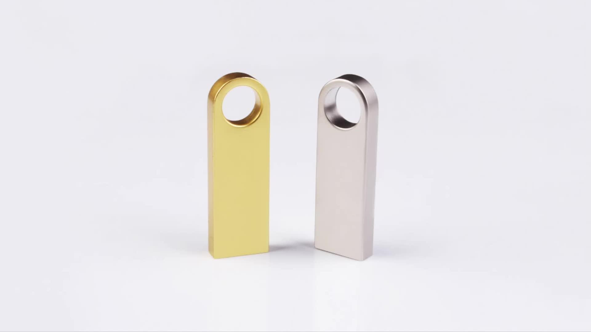 Oem Custom Stainless Steel Metal Usb 3.0 Fast Speed Custom Engraved