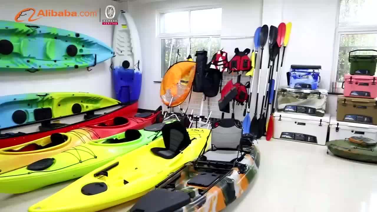12ft Rowing Boats Surfing With Paddles Kayak Plastic For Fishing Cool
