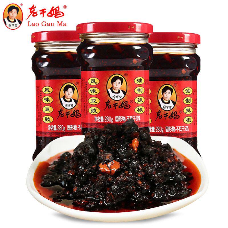 老干妈风味豆豉280g