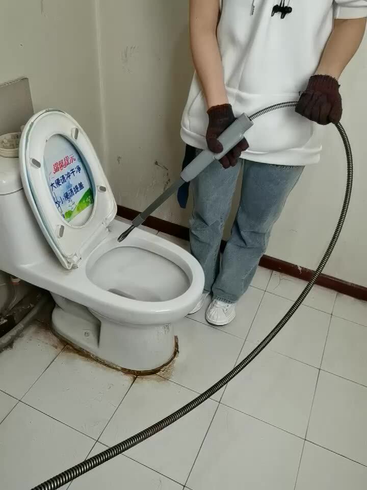 Electric pipe dredger Household toilet kitchen clogging artifact Poke sewer tool Toilet dredger