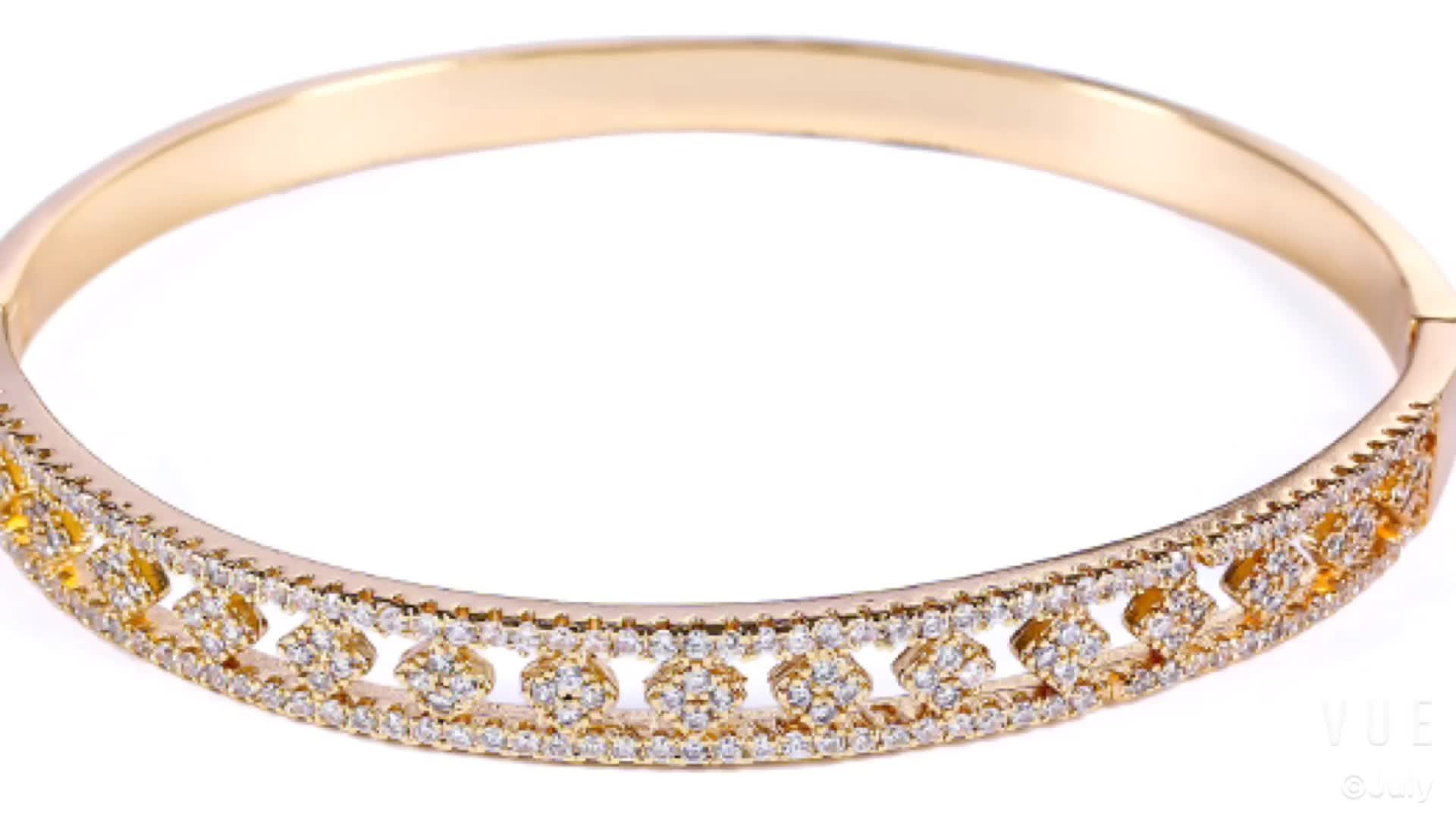 Saudi Gold Metal Changeable Gold Elegant Bangle Bracelet ...