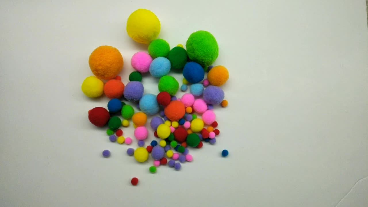 Kids Craft Kit Pipe Cleaners Wiggly Eyes Assorted Value Pack Pompom 1/2