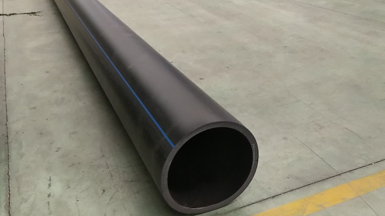 Sdr 21 225mm Hdpe Black Floating Plastic Pipe Poly Tube Price Catalogue