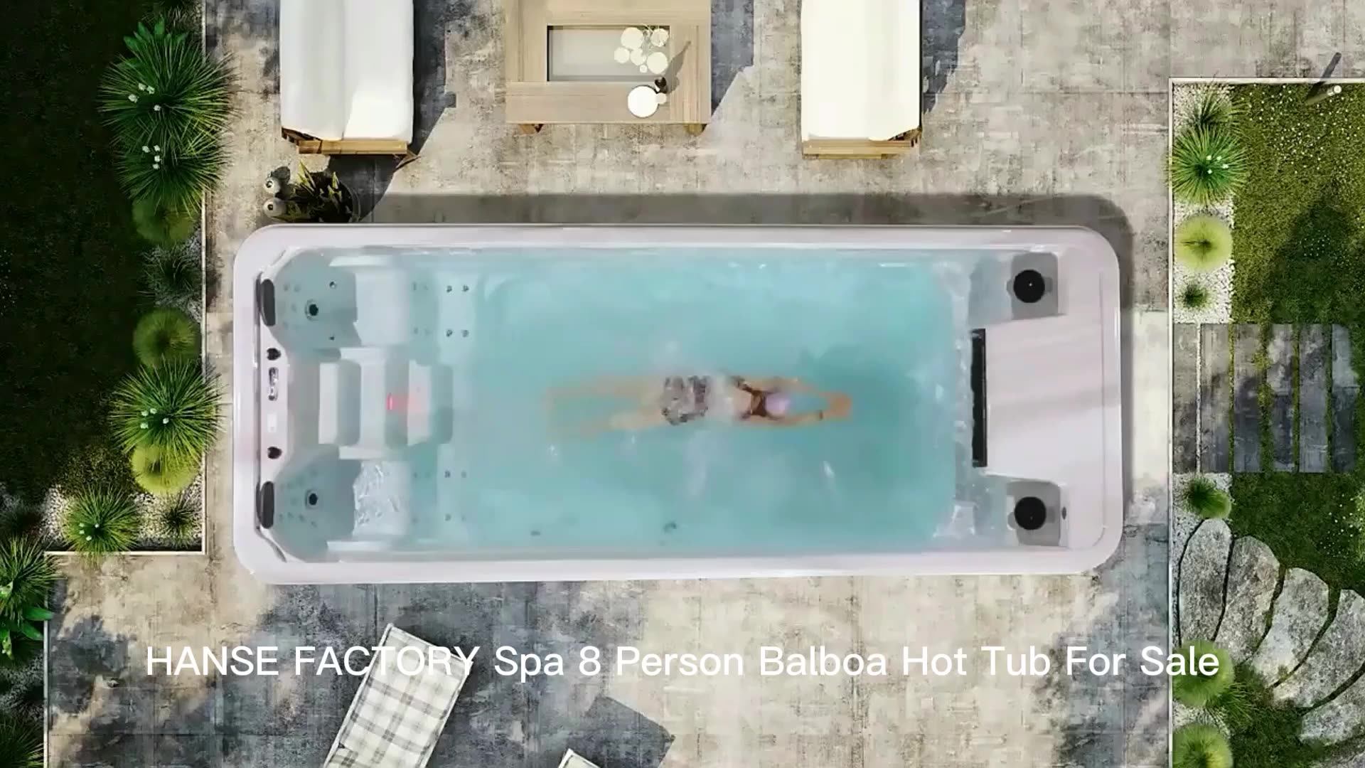 8m Wholesale Swimming Pools Modular Prefab Hydrotherapy Pools Swimming ...