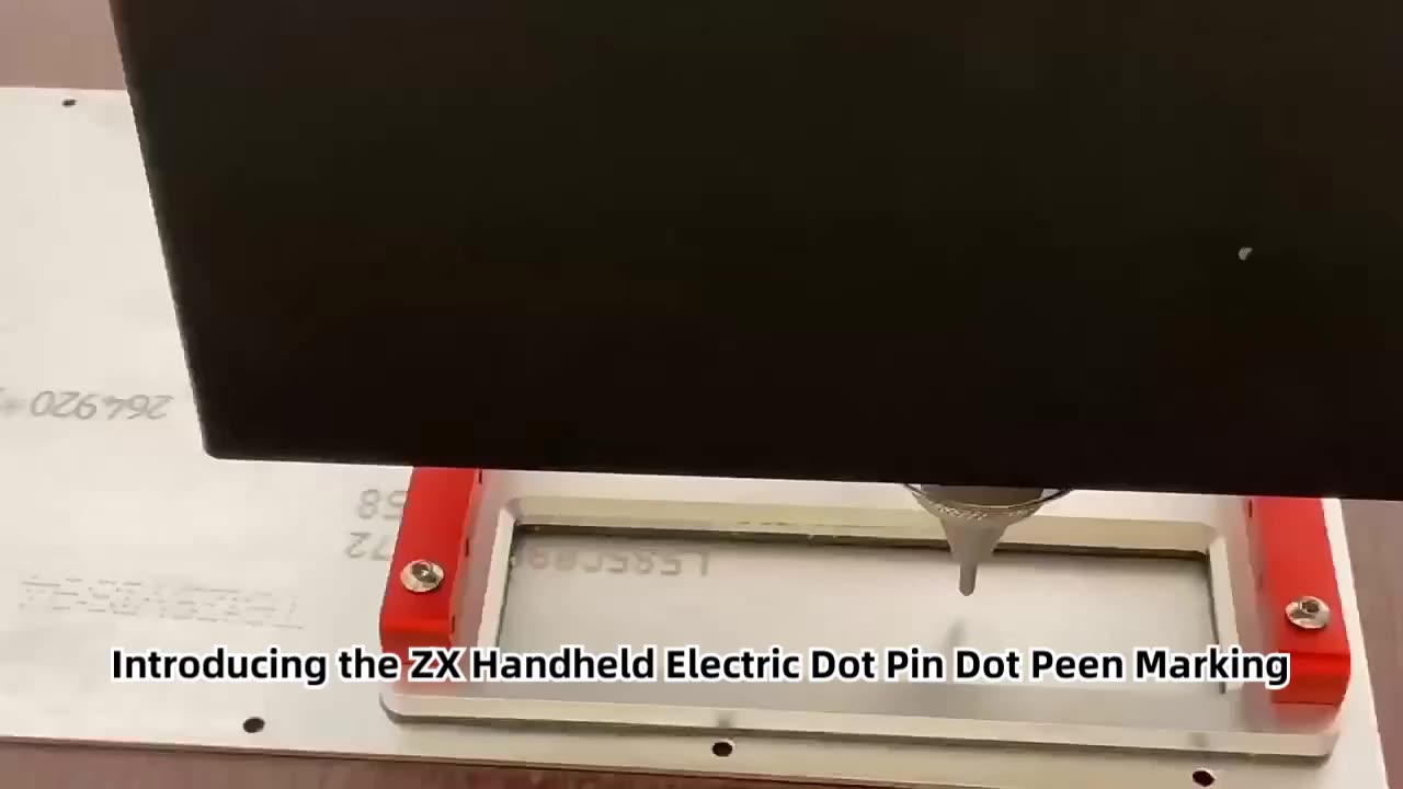 Zixu Portable Electric Engraving Machine Cold Road Marking With Number