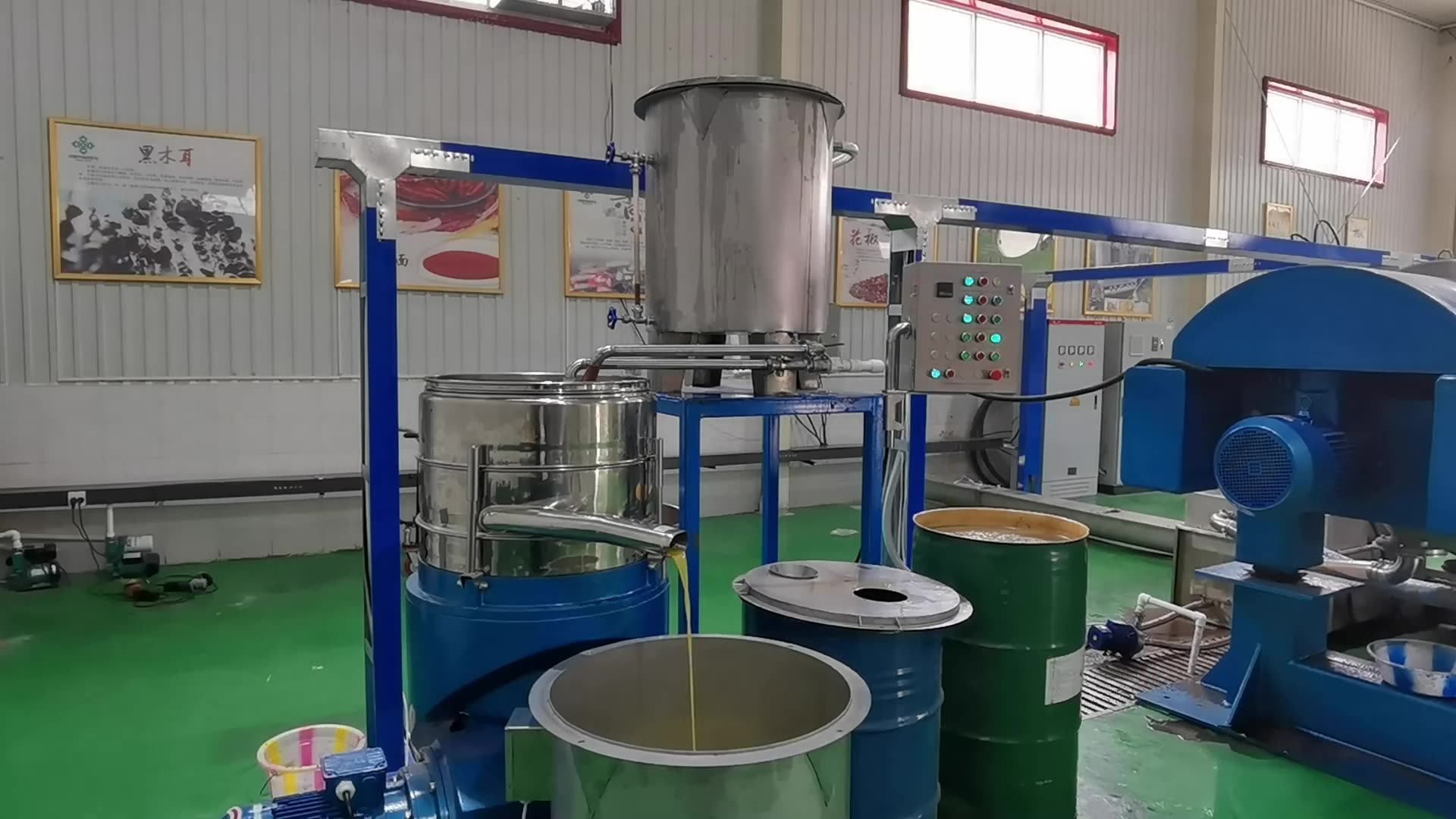 5t/h Cold Pressed Olive Oil Machine Extracted By 3 Phase Olive Oil