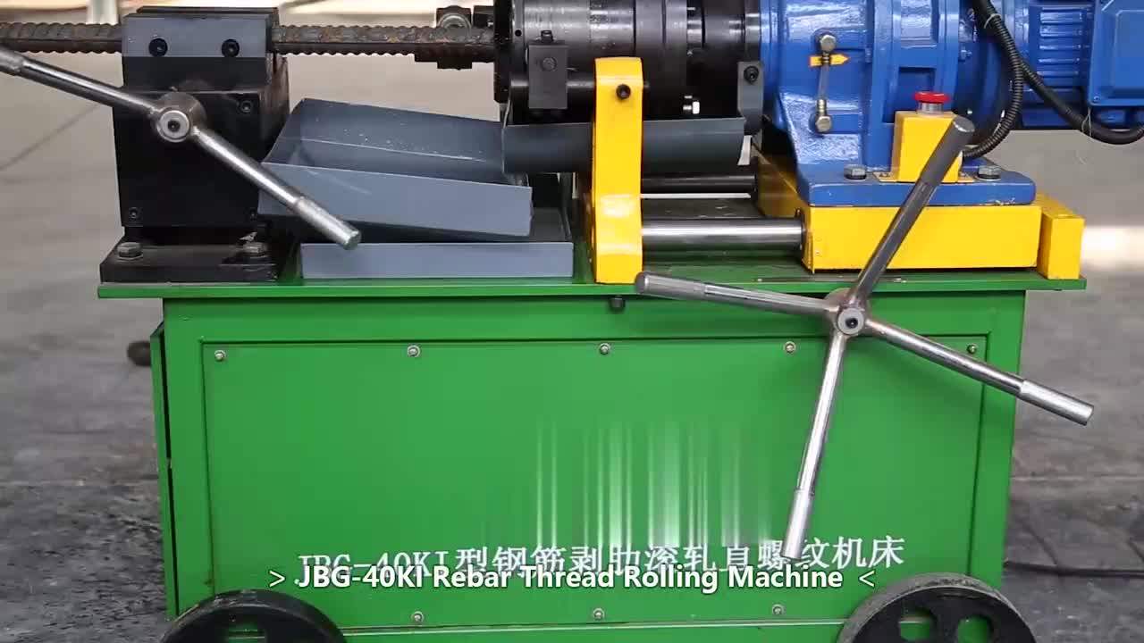 Hot Sale Rebar Threader Construction Used Steel Rebar Thread Rolling
