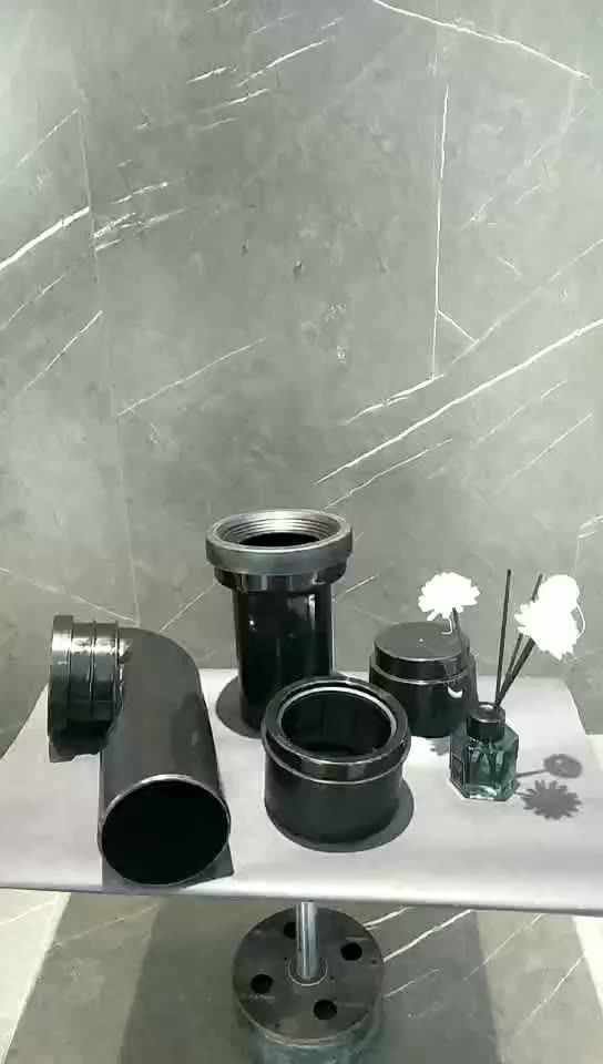 Rubber drainage pipe sanitary ware wall hung toilet tank fitting, View