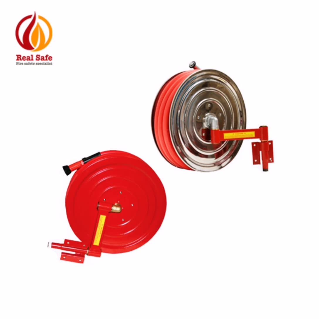 1.5"x30m" Fire Hose Reel Buy 1"or 3/4" Fire Hose Reel,Manual Or