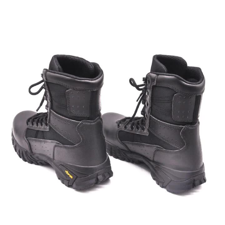 Black Boots Tactical Army Police Combat High Heel Light Weight Outdoor