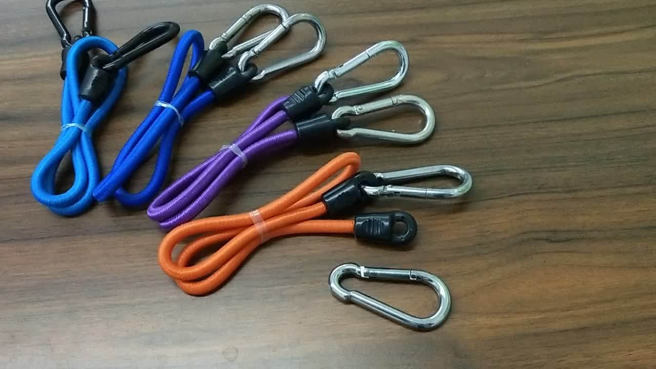 Wholesale Round Rubber Bungee Elastic Rope With Hook Buy Bungee Elastic Rope,Bungee Jumping