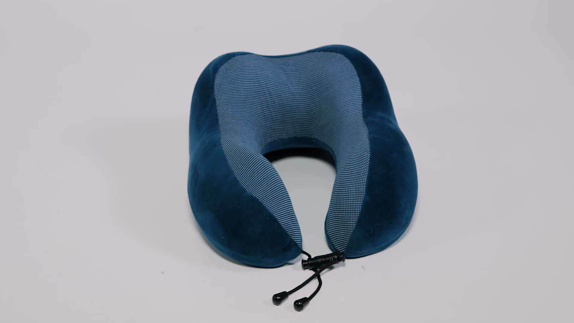 Airplane Sleeping Traveling Inflatable Pillow Ravel U Shaped Pillow