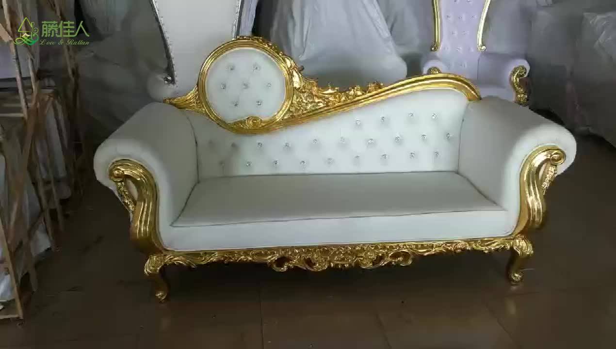 Luxury Royal Style Golden Silver Sofa Set Furniture For Wedding Buy