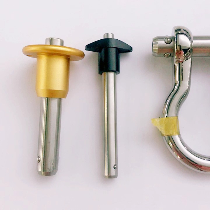 Stainless Steel Threaded Spring Plunger Pin,Pull Lock Pin,Plastic Nylon