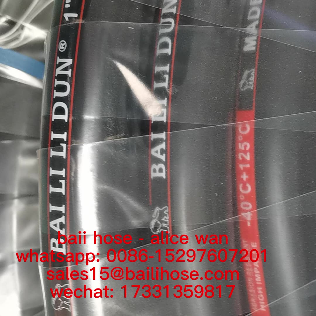 Selang Hidrolik R1 R2 Kode Hs 40092100 Sae 100 R1 R2 3/8 Kualitas