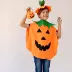 Trang phục trẻ em Halloween dành cho cha mẹ và con gái cho bé trai và bé gái, quần áo bí ngô, trang phục cosplay người lớn, biểu diễn mẫu giáo 