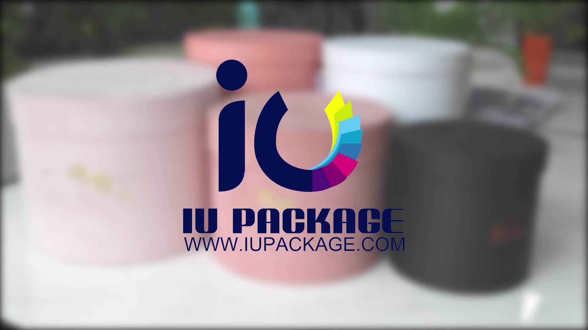 Luxury Cylindrical Fancy Special Paper Packaging Gift Flower Box With