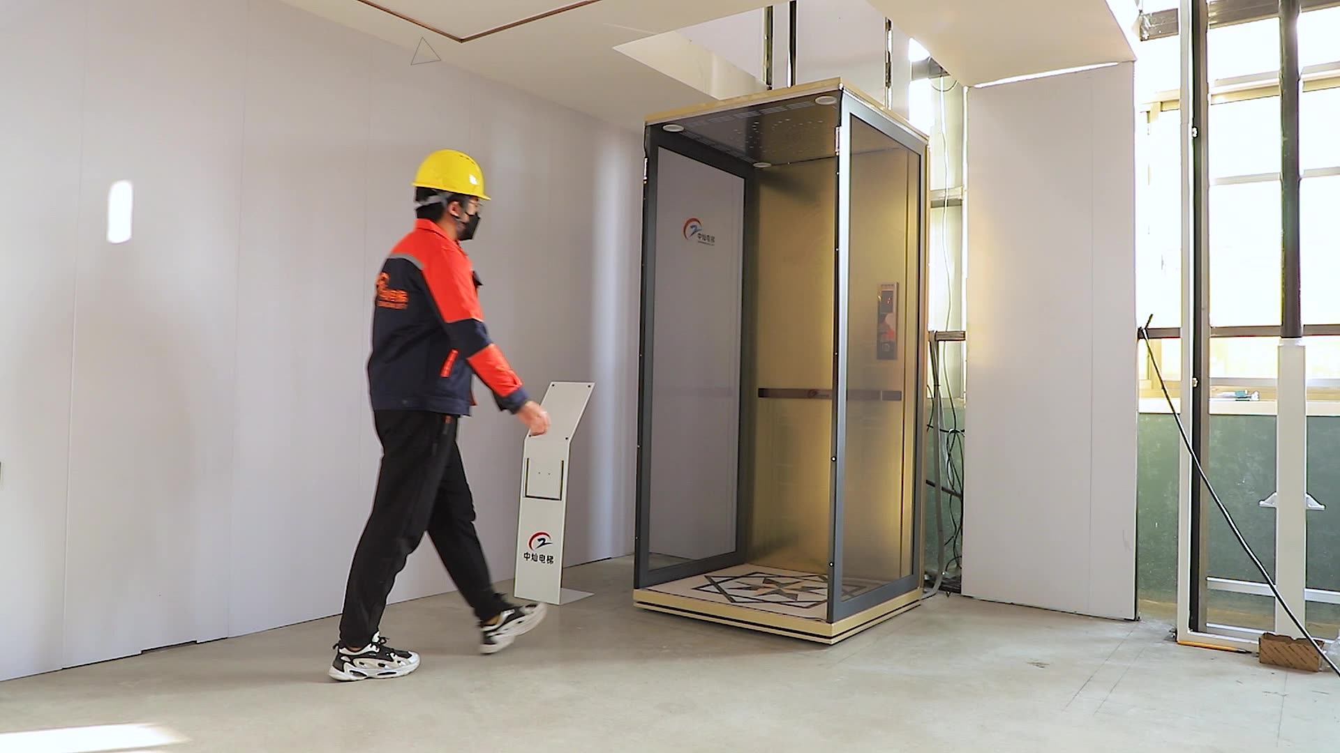3m Low Noise Passenger Lift Home Elevator For Villa / Small Cheap