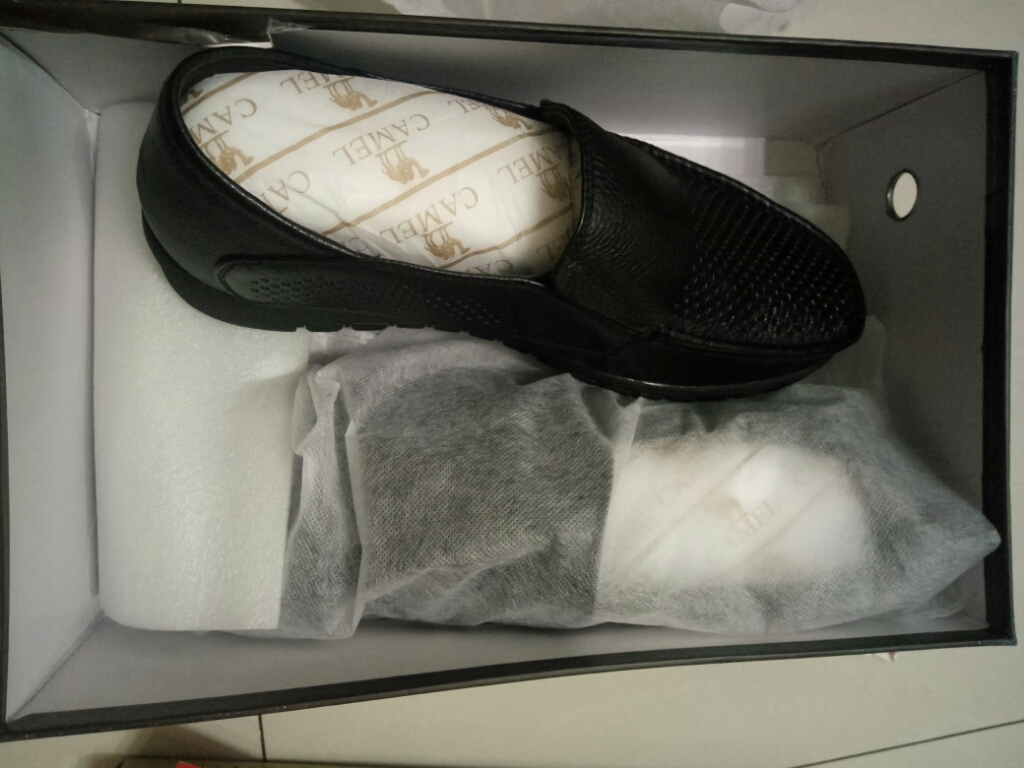 骆驼镂空皮鞋质量怎么样是品牌吗，两大爆款使用效果评测,第2张